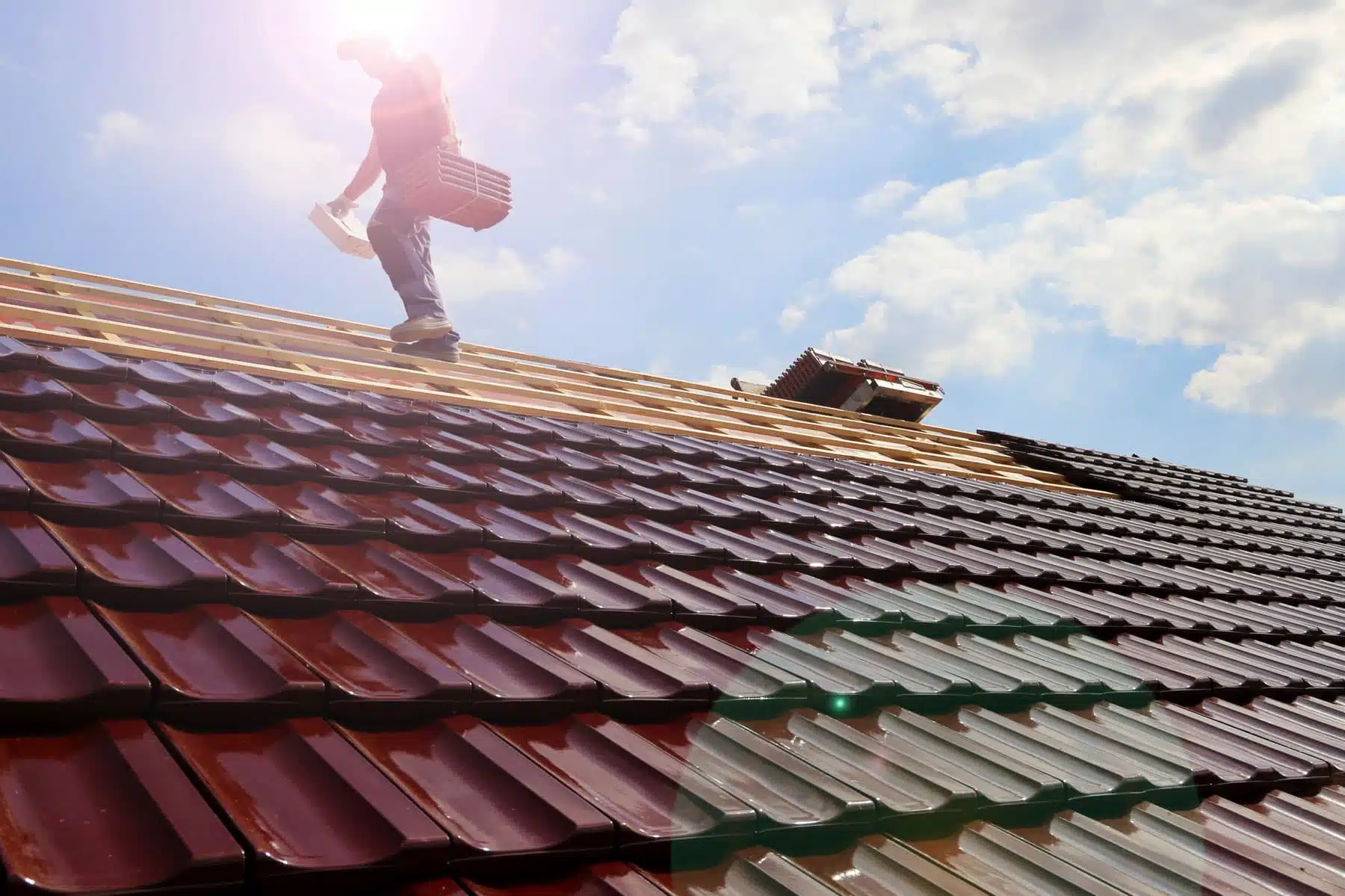 Tiled roof 3